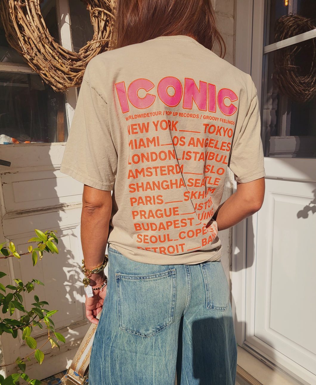 Tee shirt Iconic beige