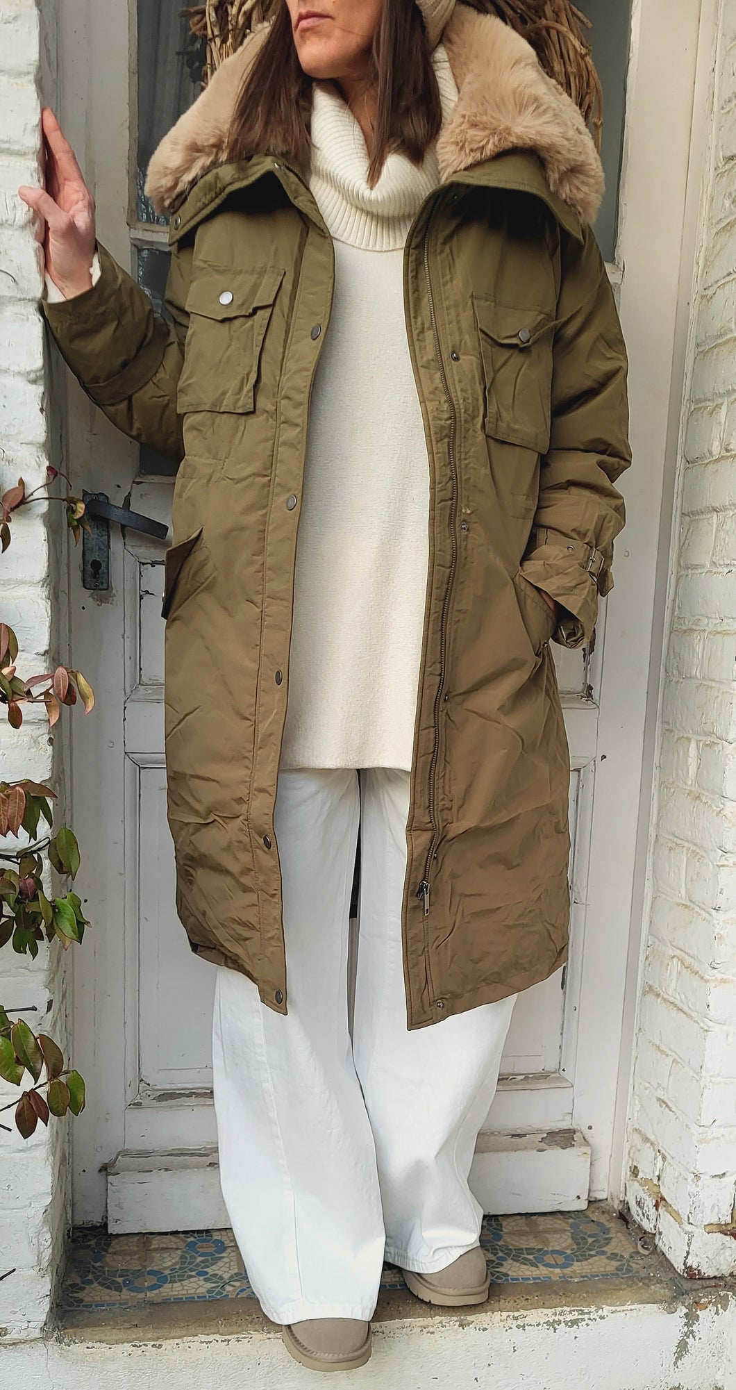 Parka kaki