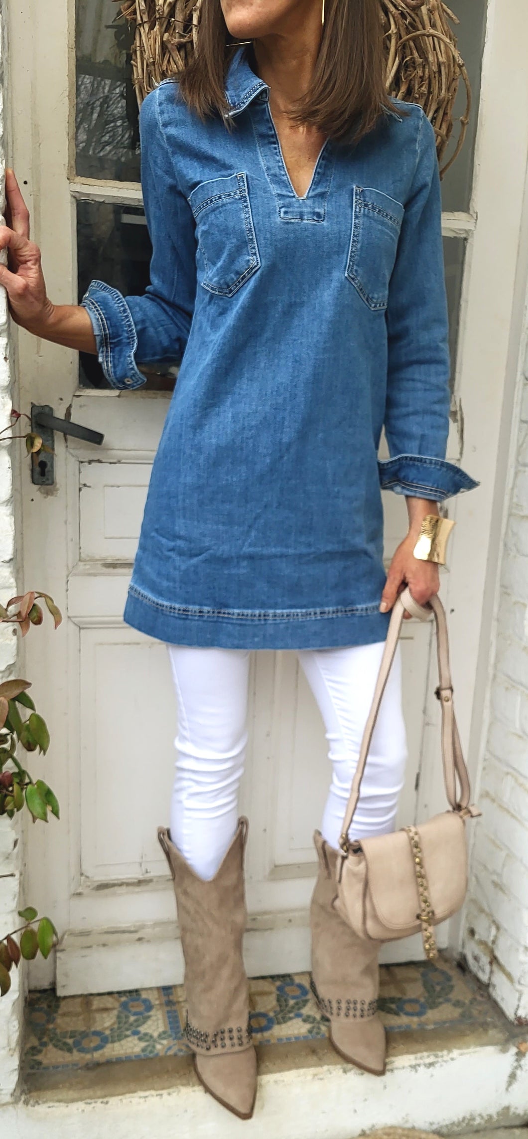 Tunique robe jean