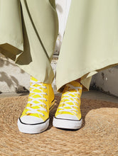 Charger l&#39;image dans la galerie, Baskets montantes jaune
