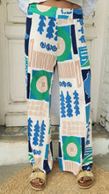 Charger l&#39;image dans la galerie, Pantalon Beach orange / Bleu / Rose
