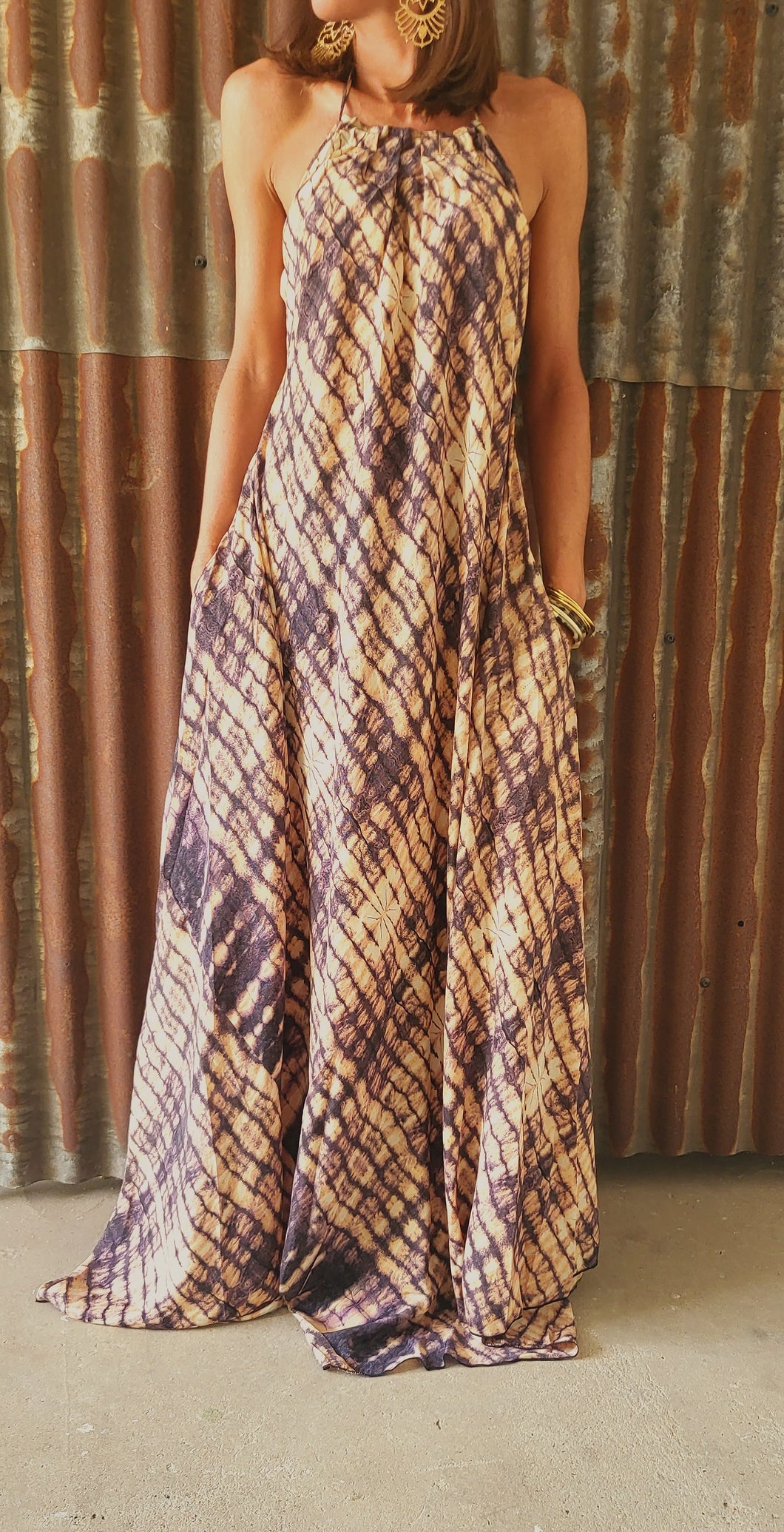 Robe dos nu tie and die