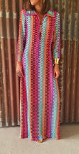 Charger l&#39;image dans la galerie, Robe imprimée rose missoni
