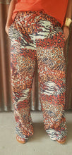 Charger l&#39;image dans la galerie, Pantalon jogg zébré léo rouille
