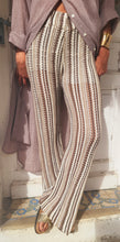 Charger l&#39;image dans la galerie, Pantalon maille crochet taupe
