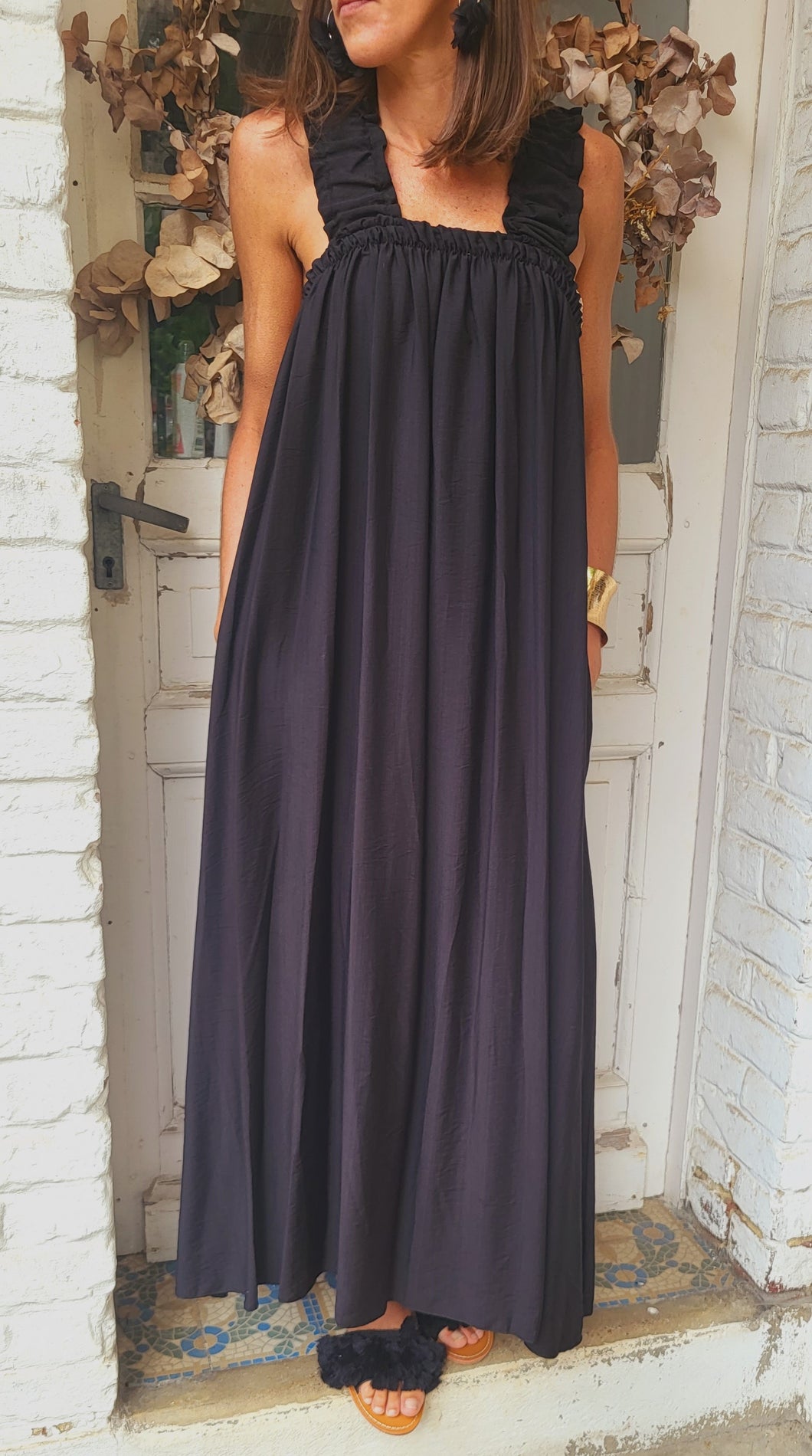 Robe nœud bohême
