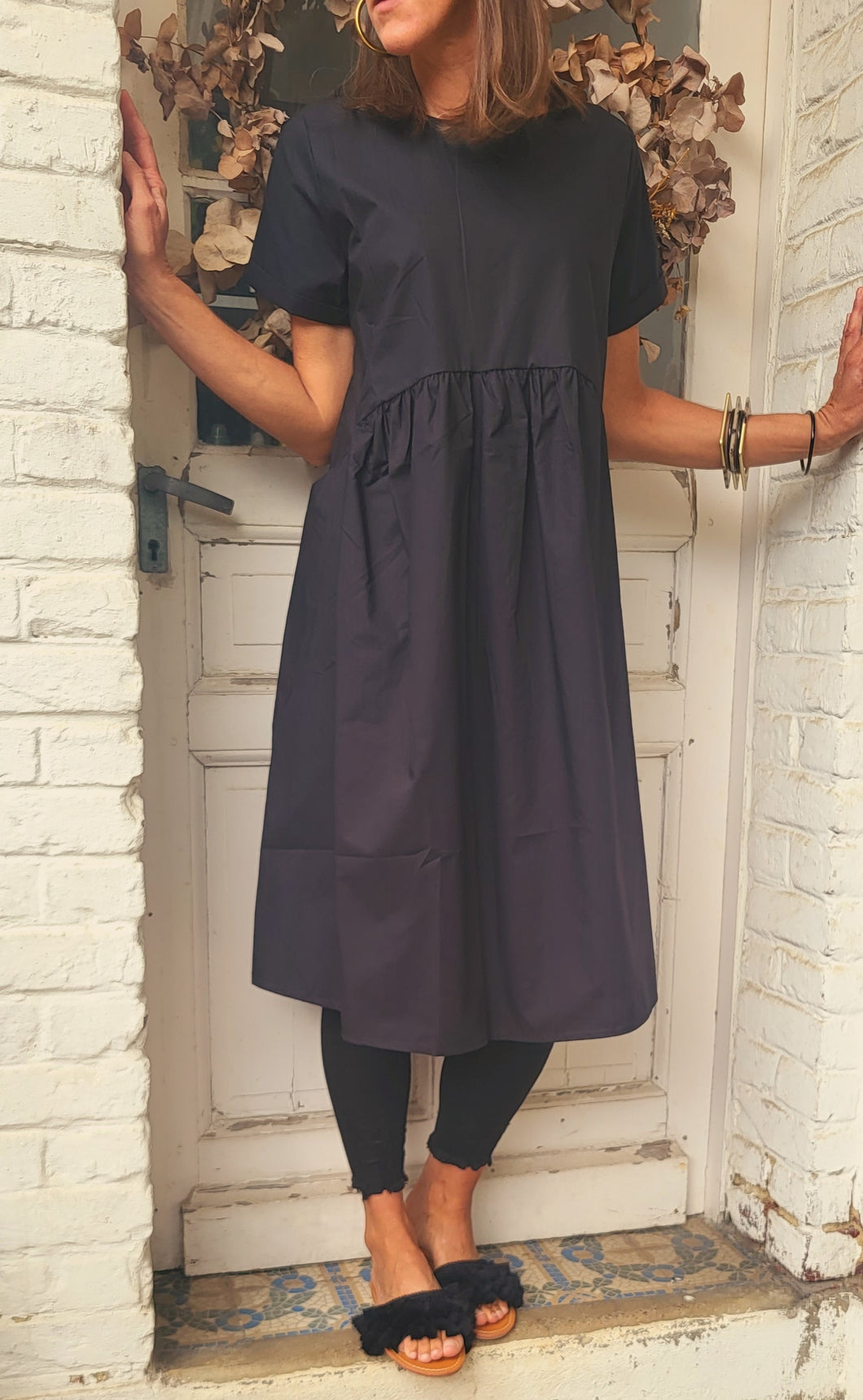 Robe couture noire ou chocolat