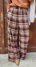 Charger l&#39;image dans la galerie, Pantalon carreaux chocolat
