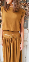 Charger l&#39;image dans la galerie, Ensemble jupe maille café
