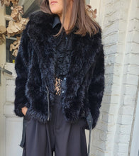 Charger l&#39;image dans la galerie, Perfecto fourrure noir
