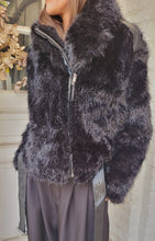 Charger l&#39;image dans la galerie, Perfecto fourrure noir

