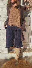 Charger l&#39;image dans la galerie, Bermuda jean brut
