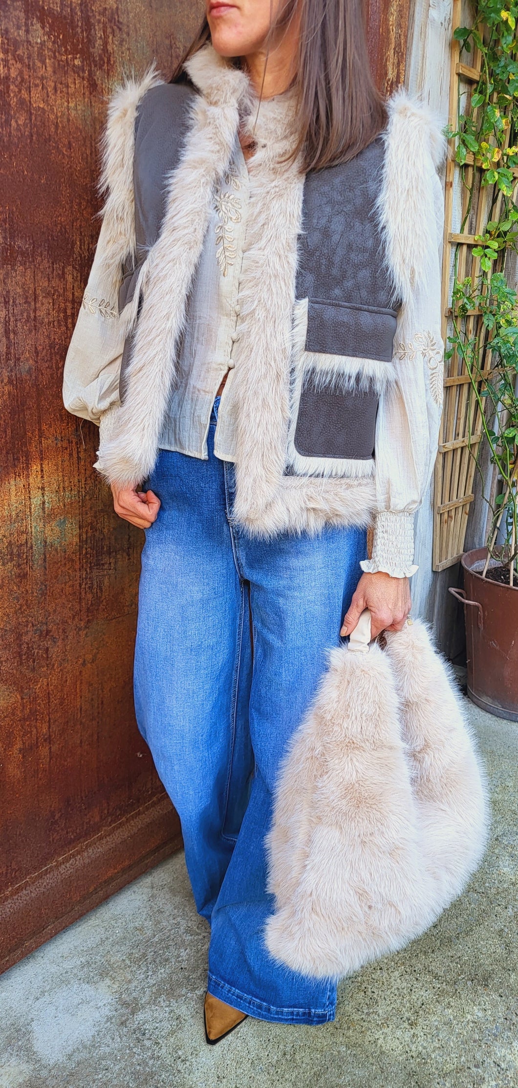 Boléro fourrure
