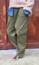 Charger l&#39;image dans la galerie, Pantalon baggy kaki
