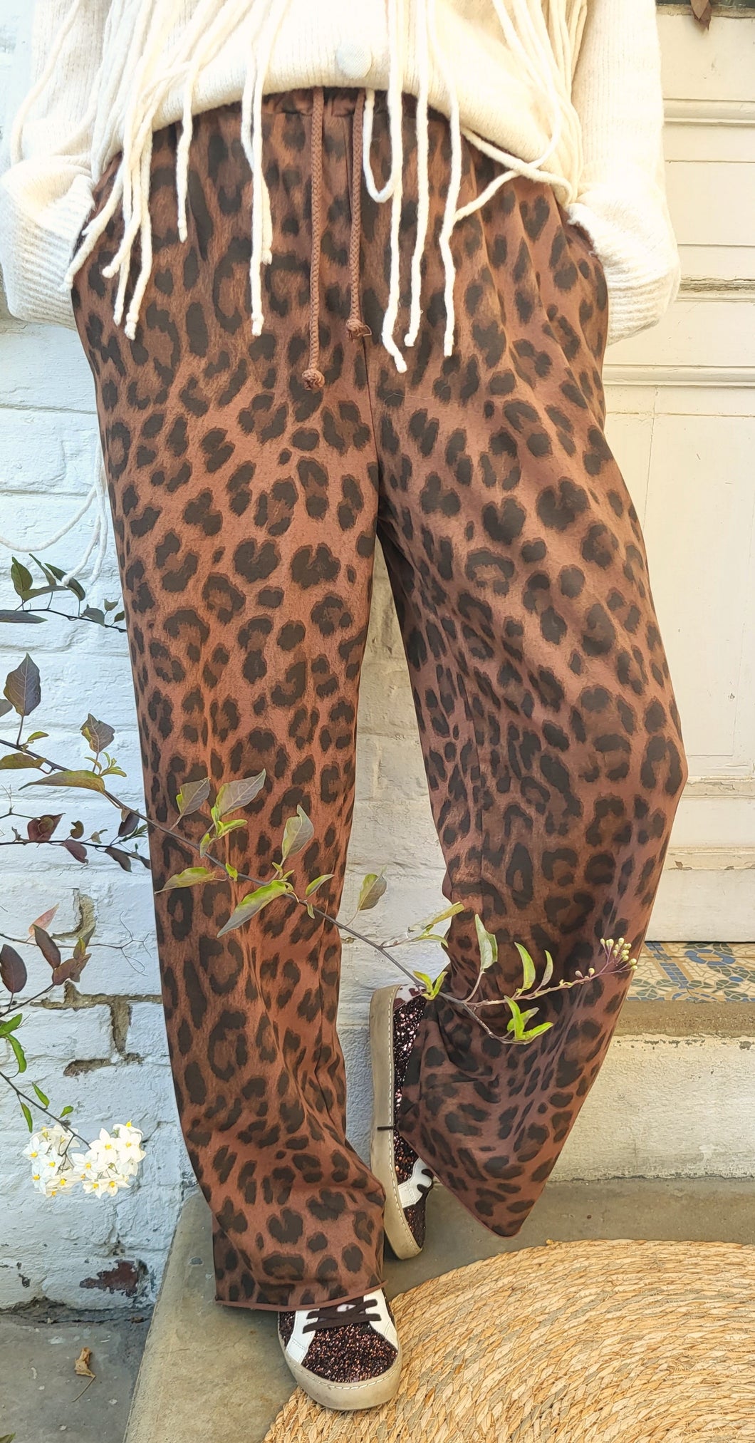 Pantalon jogg léo