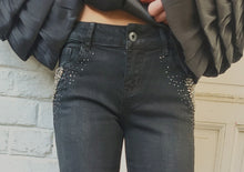 Charger l&#39;image dans la galerie, Slim perles sequins noir
