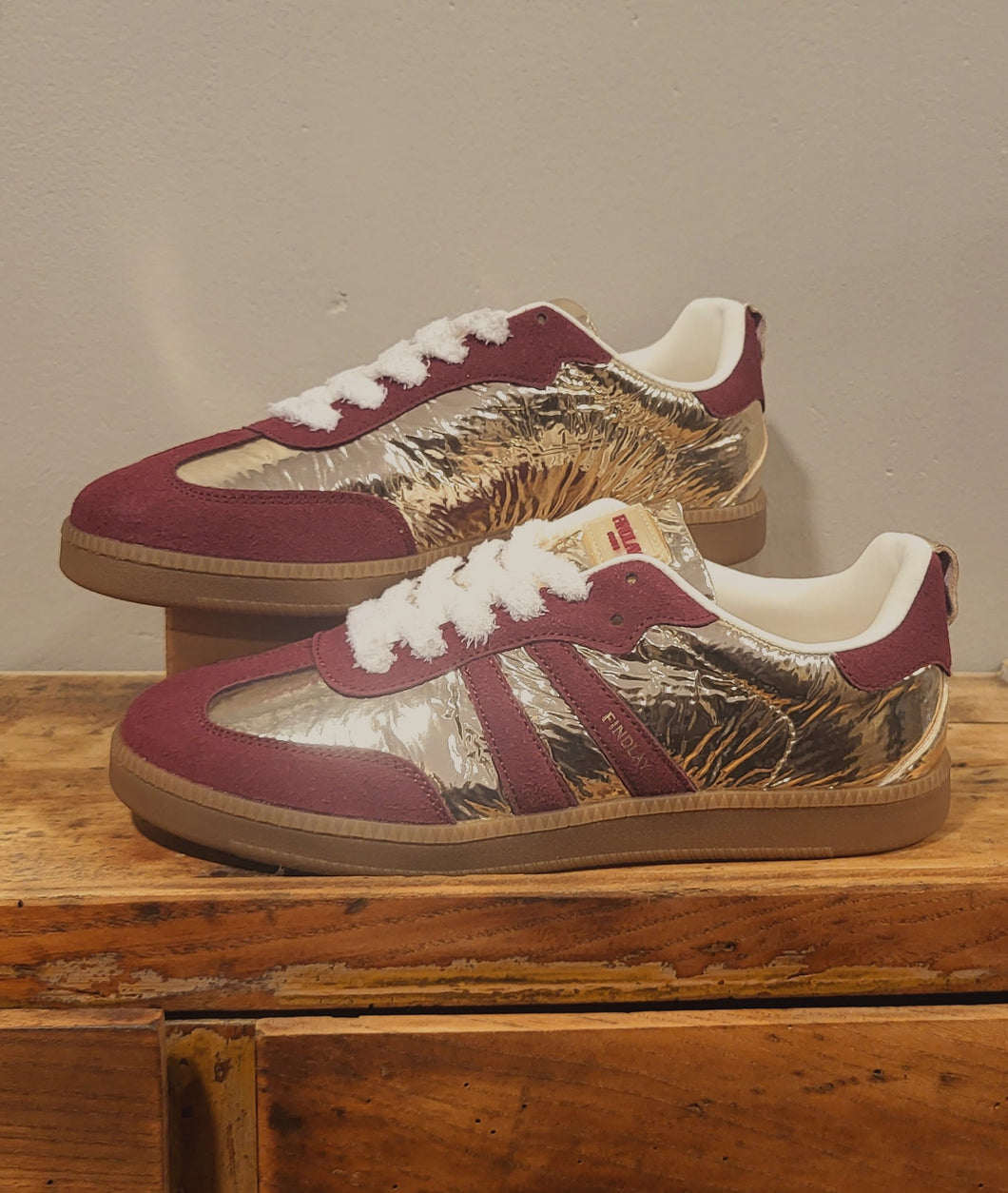 Basket Bordeaux Gold