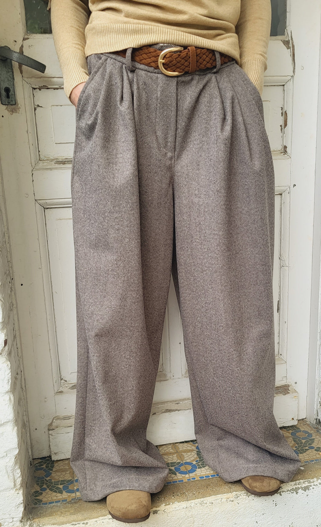 Pantalon chevrons gavroche