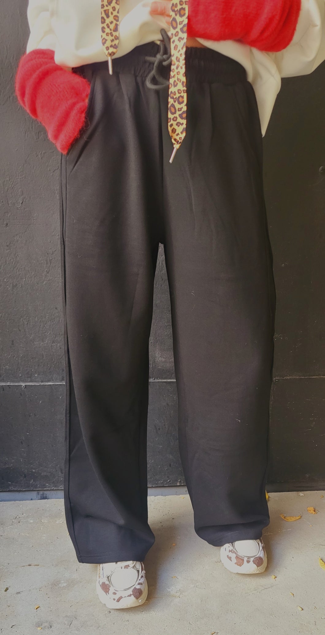 Pantalon jogg confort noir