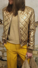 Charger l&#39;image dans la galerie, Bomber matelassé gold
