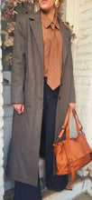 Charger l&#39;image dans la galerie, Veste longue Taupe ou choco
