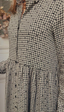 Charger l&#39;image dans la galerie, Robe courte chemise vichy
