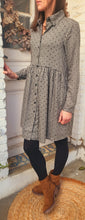 Charger l&#39;image dans la galerie, Robe courte chemise vichy
