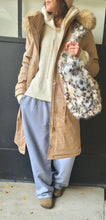 Charger l&#39;image dans la galerie, Parka fourrée beige
