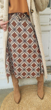 Charger l&#39;image dans la galerie, Jupe midi carreaux 2 couleurs
