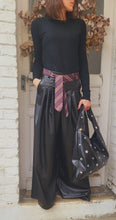 Charger l&#39;image dans la galerie, Pantalon simili pinces cravate
