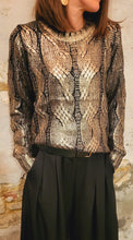 Charger l'image dans la galerie, Pull gold noir
