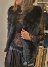 Charger l'image dans la galerie, Gilet zippé Fausse fourrure Noir / Ecru / Beige / Taupe
