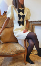 Charger l'image dans la galerie, Robe écru nœud coco
