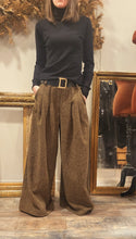 Charger l'image dans la galerie, Pantalon large chevron Chocolat ou gris anthracite
