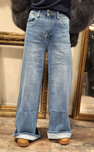 Charger l'image dans la galerie, Jean large bleu used
