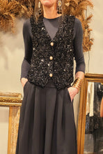 Charger l'image dans la galerie, Boléro sequins noirs
