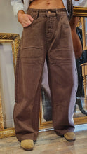 Charger l'image dans la galerie, Jean large chocolat
