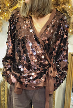 Charger l'image dans la galerie, Cache cœur sequins Chocolat ou Noir
