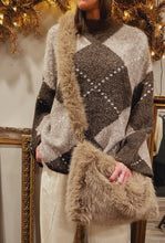 Charger l'image dans la galerie, Pull jacquard choco taupe
