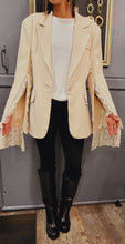 Charger l'image dans la galerie, Veste dentelle beige
