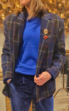 Charger l'image dans la galerie, Veste bleu carreaux
