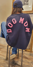 Charger l'image dans la galerie, Sweat Dog MOm Marine rose / Gris vert / Gris Noir
