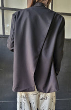 Charger l'image dans la galerie, Blazer oversize ouvert dos
