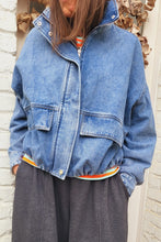 Charger l'image dans la galerie, Veste jean bombers

