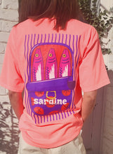 Charger l'image dans la galerie, Tee shirt Sardines fluo
