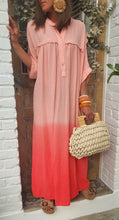 Charger l'image dans la galerie, Robe longue tie and die corail ou jaune
