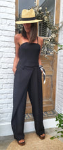 Charger l'image dans la galerie, Combinaison bustier rabat noire
