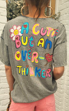 Charger l'image dans la galerie, Tee shirt gris amor perlé
