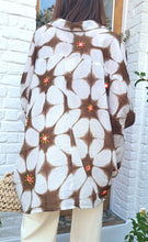 Charger l'image dans la galerie, Chemise oversize miroir choco beige
