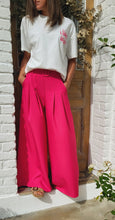Charger l'image dans la galerie, Pantalon ceinturé rose / rouge / Marine / Noir
